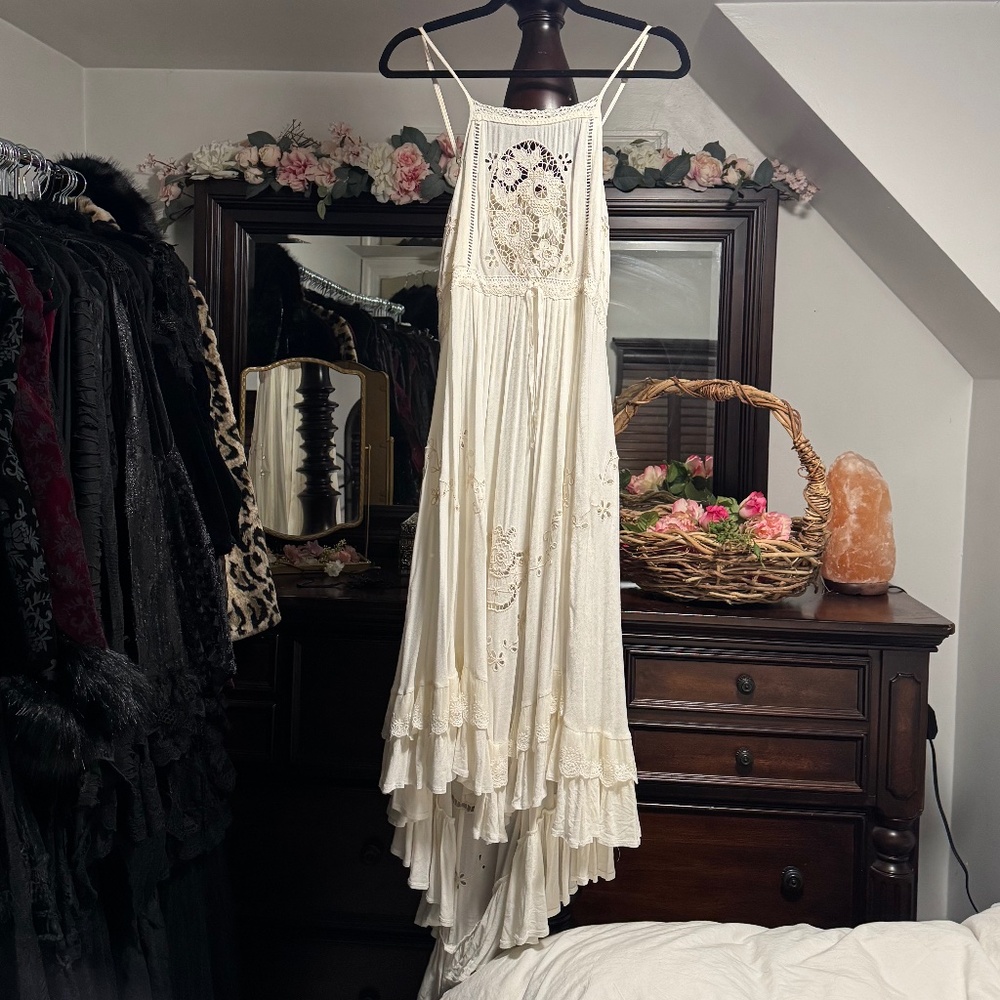 Spell Gown White Cream xs
